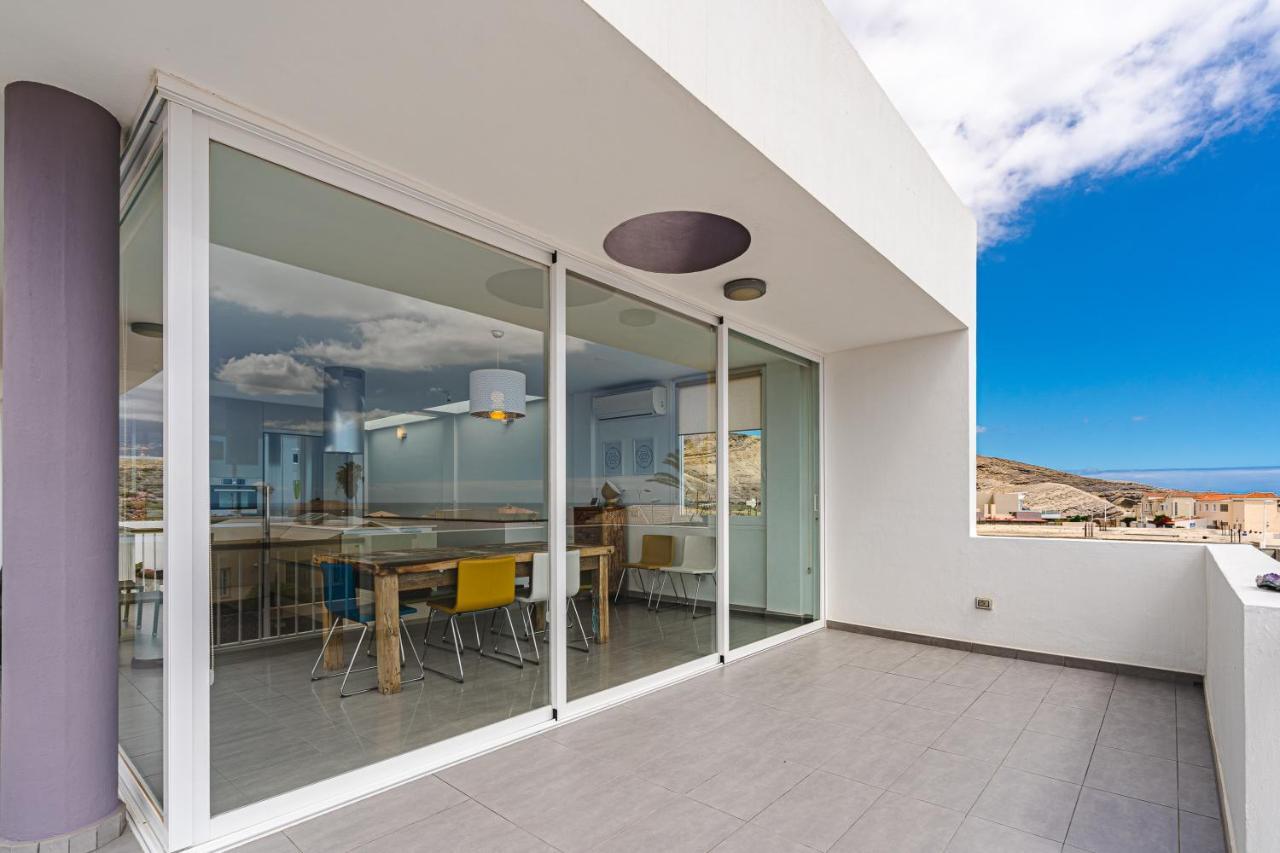 Modern 3Bdr Villa With Heated Pool El Medano  Exterior photo