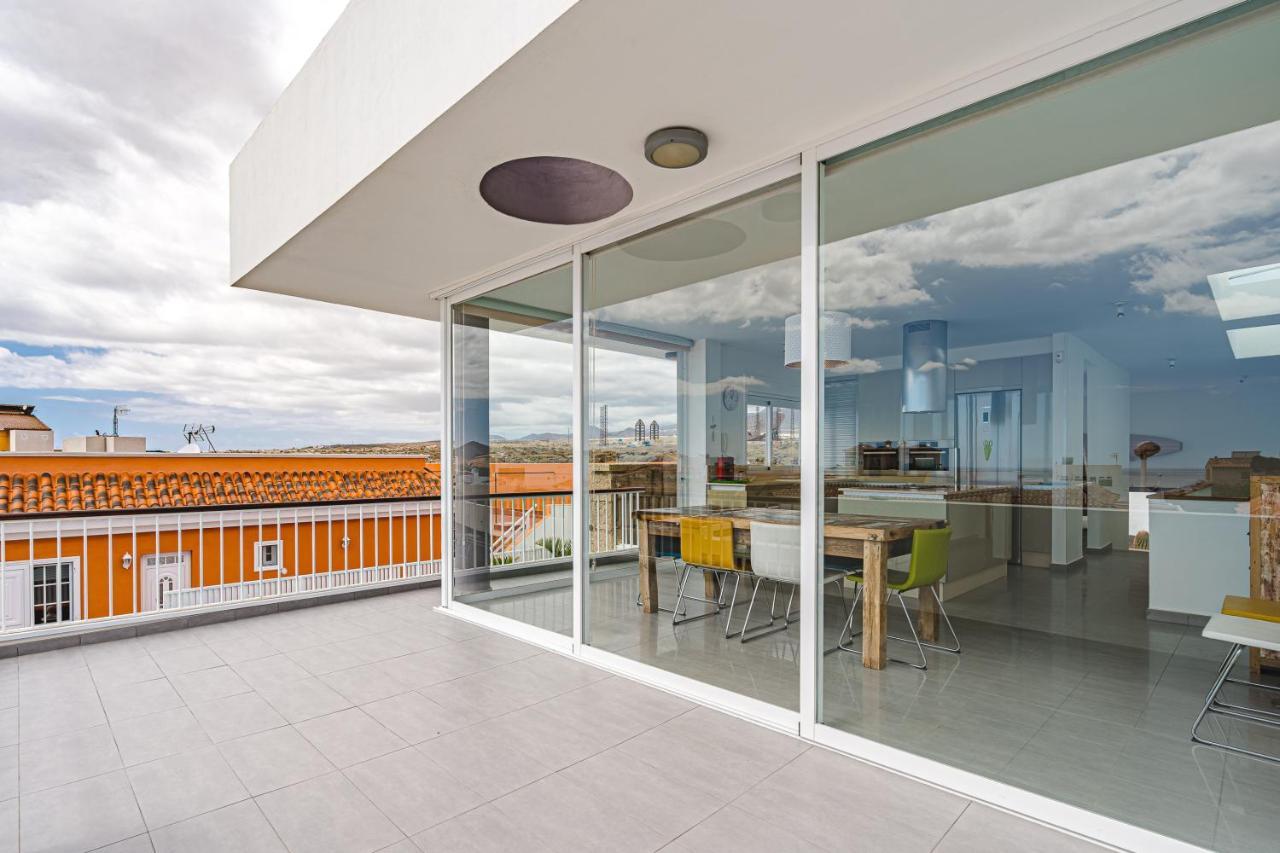 Modern 3Bdr Villa With Heated Pool El Medano  Exterior photo